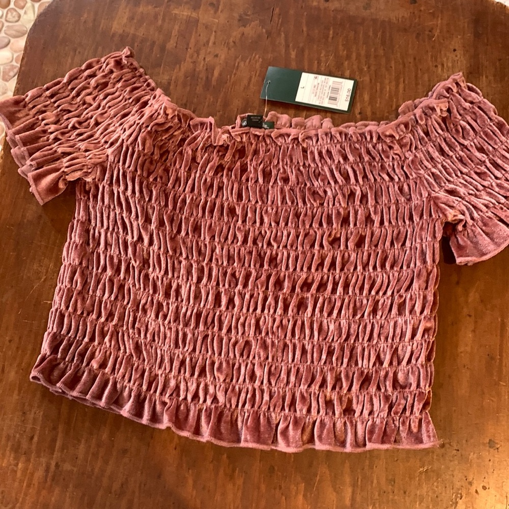 Dusty rose color top